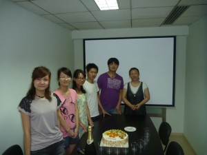 The Jaludo team members in Beijing